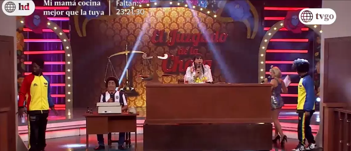 El reventonazo de la chola